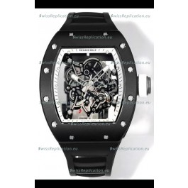 Richard Mille Super Clone RM055 Ceramic Casing with Genuine Tourbillon Watch 