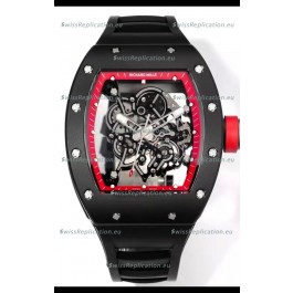 Richard Mille Super Clone RM055 Ceramic Casing with Genuine Tourbillon Watch 
