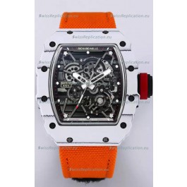 Richard Mille RM35-01 Rafael Nadal Carbon Fiber Casing with Genuine Tourbillon Super Clone Watch