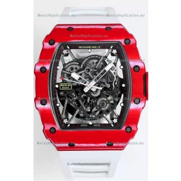 Richard Mille RM35-02 Rafael Nadal Carbon Fiber Casing with Genuine Tourbillon Super Clone Watch