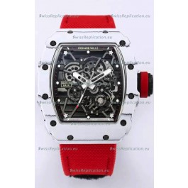 Richard Mille RM35-01 Rafael Nadal Carbon Fiber Casing with Genuine Tourbillon Super Clone Watch