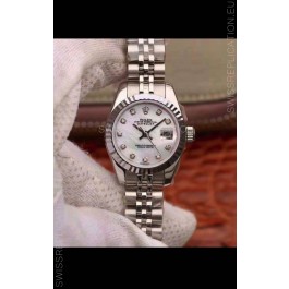Rolex Datejust Ladies 28MM Cal.3135 Movement Swiss Replica in 904L Steel Casing