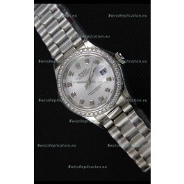 Rolex Datejust Ladies Diamonds Markers Swiss Watch CAL.2236 Movement 1:1 Mirror Replica