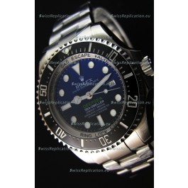 Rolex Sea-Dweller REF# 116660 Deep Sea Blue Swiss Replica 1:1 Mirror - Ultimate 904L Steel Watch 