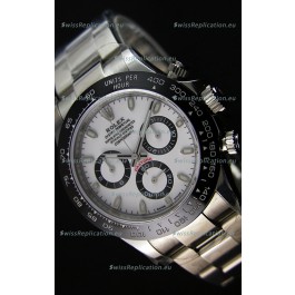 Rolex Cosmograph Daytona 116500LN White Dial Original Cal.4130 Movement - Ultimate 904L Steel Watch 