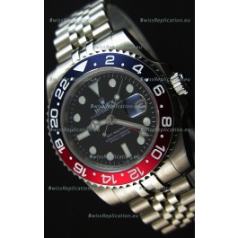 Rolex GMT Masters II 116719BLRO Pepsi Bezel Cal.3186 Movement Swiss Replica - Ultimate 904L Steel Watch 