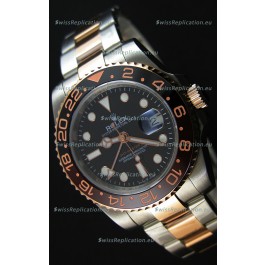Rolex GMT Masters II 126711CHNR Everose Gold Oyster Steel Swiss Replica 1:1 Mirror Watch