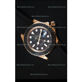 Rolex Yachtmaster 116655 Everose Gold Ceramic 1:1 Ultimate Mirror Replica Watch