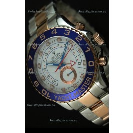 Rolex Yachtmaster II Two Tone Pink Gold - 1:1 Replica (Working Stopwatch)