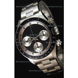 Rolex Daytona Paul Newman Blacked out Swiss Replica Watch - 904L Steel Watch 