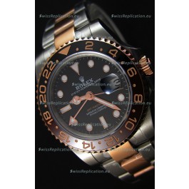 Rolex GMT Masters II 126711CHNR Two Tone Rose Gold Swiss Replica - Ultimate 904L Steel Watch