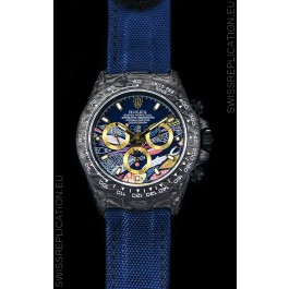 Rolex Daytona CHRONUSART Forged Cabon Casing 1:1 Mirror Replica Multicolored Dial