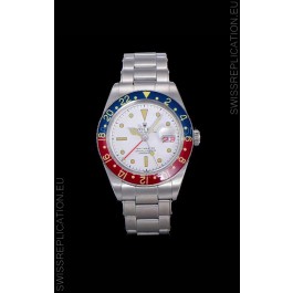 Rolex GMT Master Vintage Edition Swiss Replica Watch in White Dial