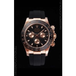 Rolex Daytona 116515LN Everose Gold Original Cal.4130 Movement - 1:1 Mirror 904L Steel Watch