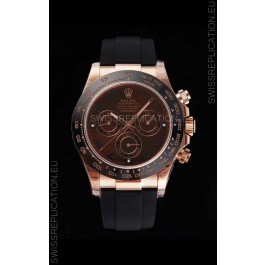 Rolex Daytona 116515LN Everose Cerachrom Original Cal.4130 Movement - 1:1 Mirror 904L Steel Watch