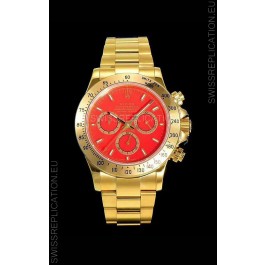 Rolex Daytona 116508 Yellow Gold Original Cal.4130 Movement - 1:1 Mirror 904L Steel Watch