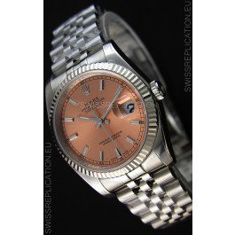 Rolex Datejust Japanese Replica Watch - Champange Dial in 36MM with Jubilee Strap