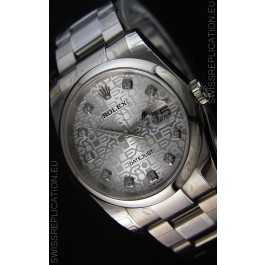 Rolex Datejust Japanese Replica Watch - Silver Dial in 36MM with Oyster Strap