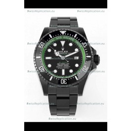 Rolex SeaDweller Deepsea BLAKEN Black Dial in 1:1 Mirror Quality - PVD Casing