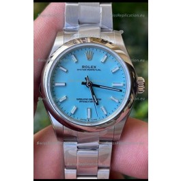 Rolex Oyster Perpetual REF#277200 31MM Swiss Movement Swiss Replica Blue Dial 904L Steel 1:1 Mirror Replica Watch