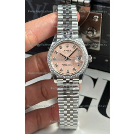 Rolex Super Clone Datejust ETA 2688 Movement 31MM Stainless Steel Case Champange Dial Watch