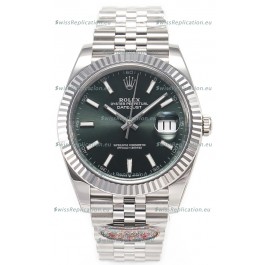 Rolex Datejust 126334 41MM Cal.3135 72 Hours Power Green Dial 1:1 Mirror Replica in 904L 