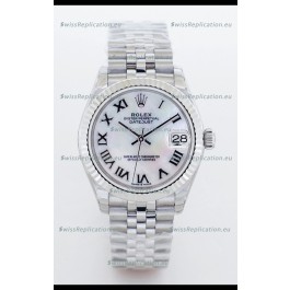 Rolex Datejust M126234 36MM ETA2836 White Mother of Pearl Dial - Roman Numerals 