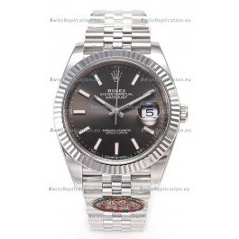 Rolex Datejust 126334 41MM ETA3235 72 Hours Power Grey Dial Oyster 1:1 Mirror Replica