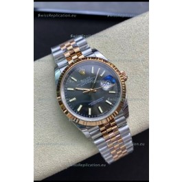 Rolex Datejust 126231 36MM Swiss 1:1 Mirror Replica Watch in 904L Steel - Grey Dial