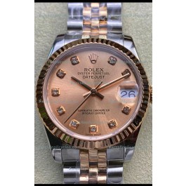 Rolex Datejust 278271 31MM Swiss Replica in 904L Steel in Champange Dial - 1:1 Mirror Replica