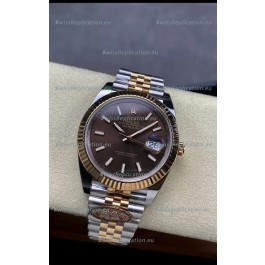 Rolex Datejust 126331 41MM ETA 3235 Swiss 1:1 Mirror Replica Watch in Rose Gold 904L Steel