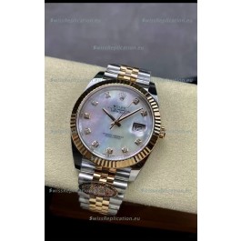 Rolex Datejust 126331 41MM ETA 3235 Swiss 1:1 Mirror Replica Watch in Rose Gold 904L Steel