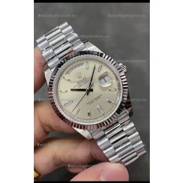 Rolex Day Date Presidential 904L Steel 40MM - Matte Dial 1:1 Mirror Quality Watch
