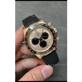 Rolex Cosmograph Daytona M116515LN-0018 Rose Gold Original Cal.4131 Movement - 904L Steel Watch