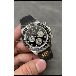 Rolex Cosmograph Daytona 126519LN Black Dial Cal.4131 Movement - 904L Steel Watch
