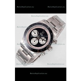 Rolex Daytona Super Clone BLAKEN Paul Newman Black Dial Swiss Replica Watch - 4130 Movement