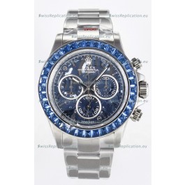 Rolex Daytona Super Clone "Artisans De Genève - Arolla Glacier" Edition Stainless Steel Watch 