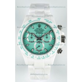 Rolex Daytona AET Remould Light Green Dial Full Ceramic Strap Watch in Cal.4130 Movement