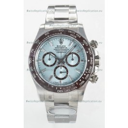 Rolex Daytona Super Clone M126506 ICE Blue Crystal Numerals Dial Original Cal.4131 Movement