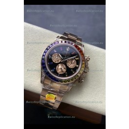 Rolex Daytona Super Clone 116595RBOW Rose Gold 1:1 Mirror Cal.4131 Movement Repllica Watch 