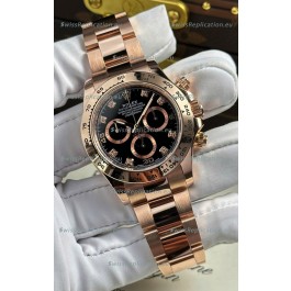 Rolex Daytona Super Clone REF.126505 Cal 4131 1:1 Swiss Replica Watch - 904L Steel Rose Gold