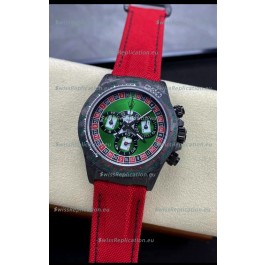 Rolex Daytona DiW NTPT Carbon Lucky Player Casino Swiss Replica Watch 1:1 Mirror Replica