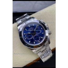 Rolex Cosmograph Daytona M116509 Original Cal.4130 Movement - 904L Steel Watch in Blue Dial