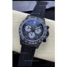 Rolex Daytona DiW All Carbon Graphite Edition Watch - Forged Cabon Casing 1:1 Mirror Replica