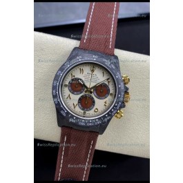 Rolex Daytona DiW Desert Eagle Arabic Edition Watch - Forged Cabon Casing 1:1 Mirror Replica
