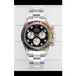 Rolex Cosmograph Daytona 116599RBOW Stainless Steel Original Cal.4130 Movement 