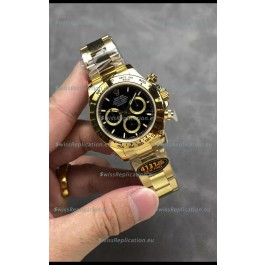 Rolex Cosmograph Daytona M126518 Yellow Gold Casing and Black Dial Original Cal.4131 Movement