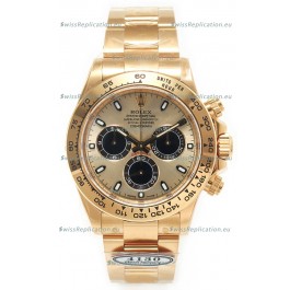 Rolex Cosmograph Daytona M116508 Yellow Gold Casing and Gold Dial Original Cal.4131 Movement