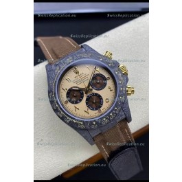 Rolex Daytona DiW Desert Eagle Arabic Edition Watch - Forged Cabon Casing 1:1 Mirror Replica