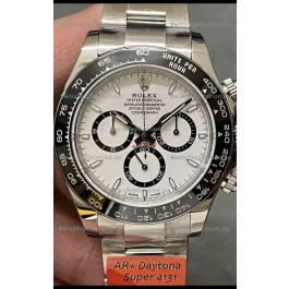 Rolex Cosmograph Daytona M126500LN White Dial Original Cal.4131 Movement - 904L Steel Watch